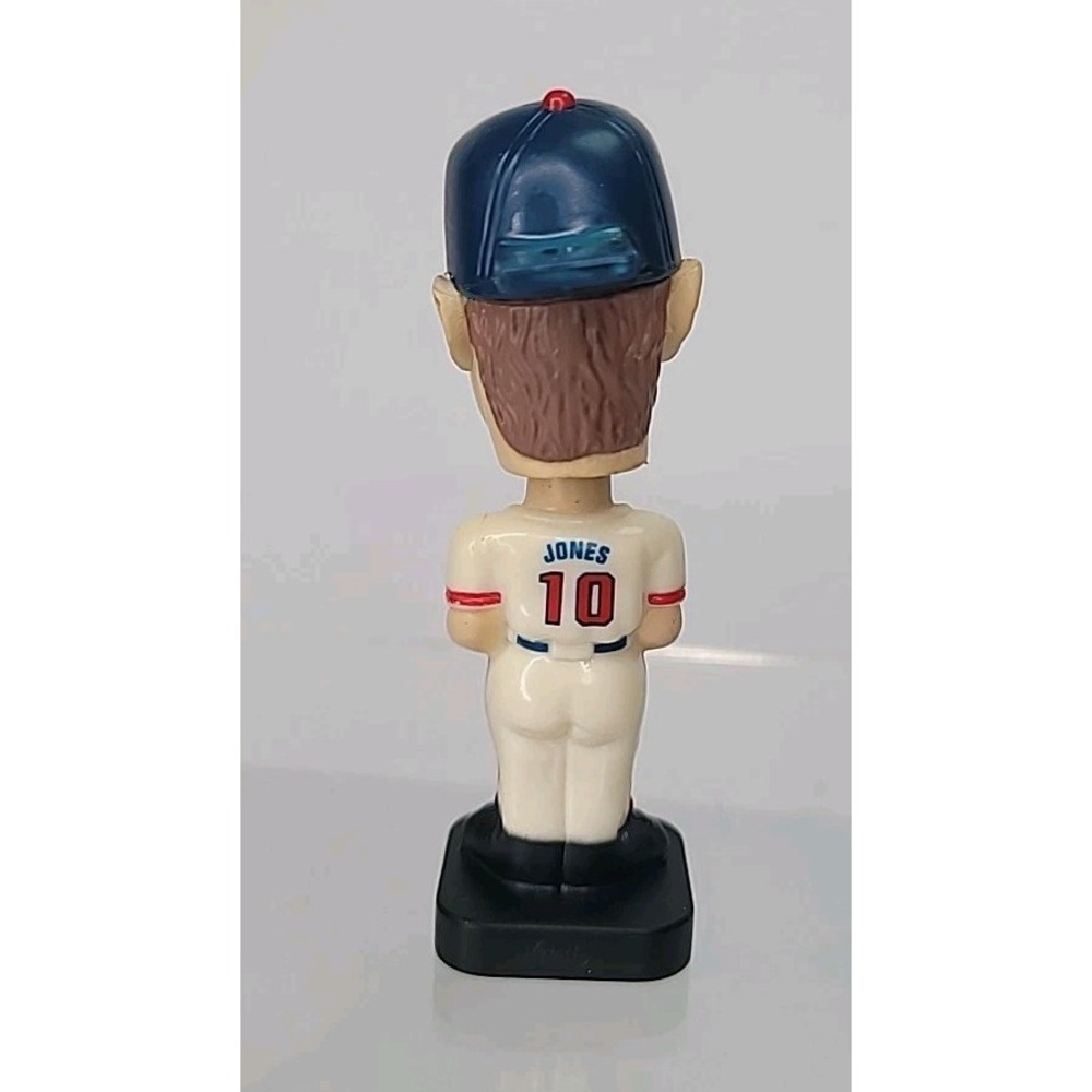 Vintage 2002 Post Cereal Fotoball Chipper Jones 3" Mini Bobble Head - Picture 4 of 7